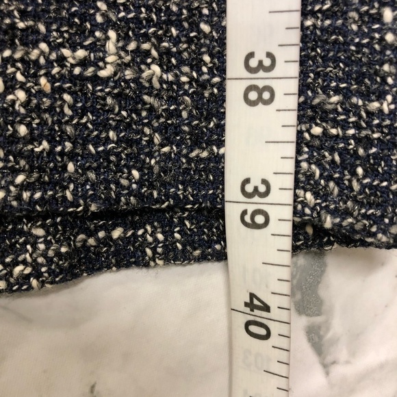 Talbots Blue Sleeveless Tweed Dress Size 8 NWT - Picture 6 of 6